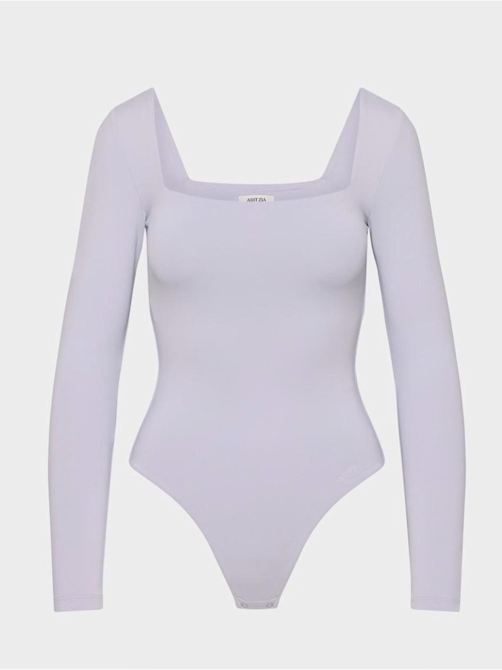 Aritiza Contour Long Sleeve Bodysuit - Light Purple